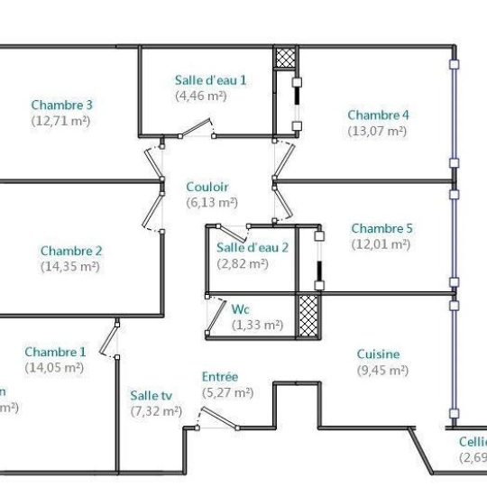  Annonces DRANCY : Appartement | CRETEIL (94000) | 13 m2 | 615 € 